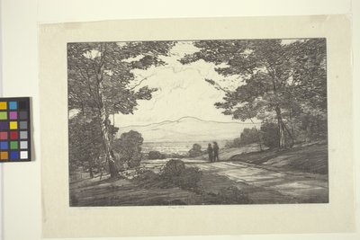 Verre bergen door Bolton Coit Brown