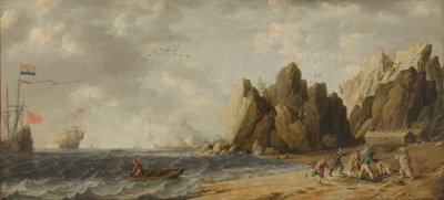 Denkbeeldige Inham in Zuidelijke Arctische Wateren in de Zomer door Bonaventura Peeters (I)