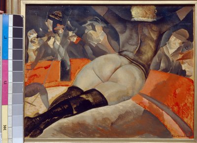 In het circus door Boris Dmitrievich Grigoriev
