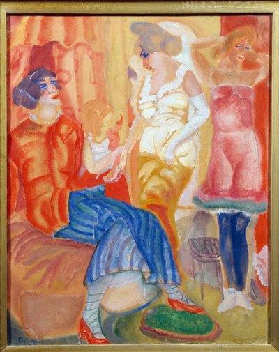 Vrouwen door Boris Dmitrievich Grigoriev