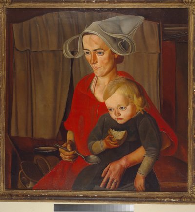 De armoede door Boris Dmitrievich Grigoriev