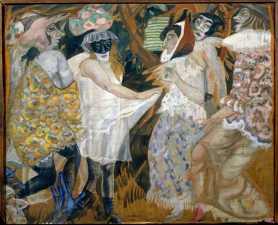 Maskerade door Boris Dmitrievich Grigoriev