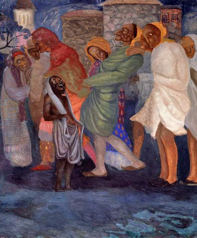 Opium Rokers in het Oosten door Boris Dmitrievich Grigoriev