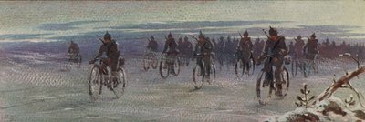 Duitse fietstroepen in Finland, Finse Burgeroorlog door Boris Vasilievich Zvorykin