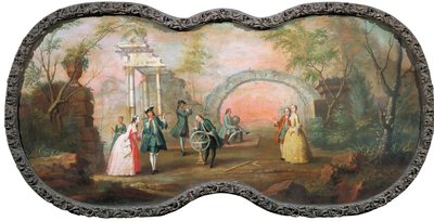 Astronomie, 1754 door Boris Vasilyevich Sukhodolsky