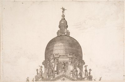 Processie naar Santa Maria della Salute 1631 door Boschini