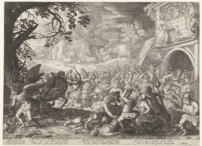 De Triomf van de Dood door Boëtius Adamsz. Bolswert