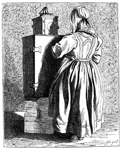 Een toverlantaarn, 1737-1742 door Bouchardon