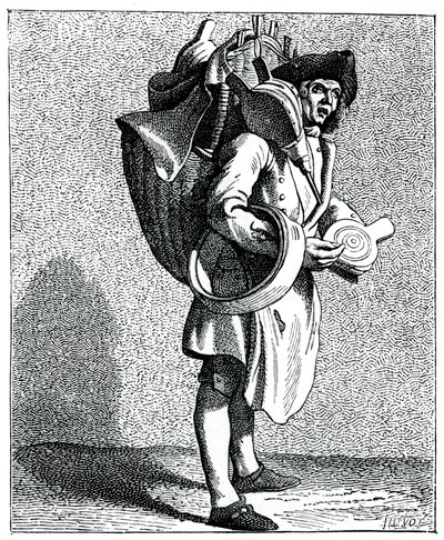 Balg of emmers om te repareren!, 1737-1742 door Bouchardon