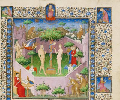 Het Verhaal van Adam en Eva, ca. 1413-1415 door Boucicaut Master,