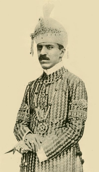 De Nizam van Hyderabad door Bourne and Shepherd