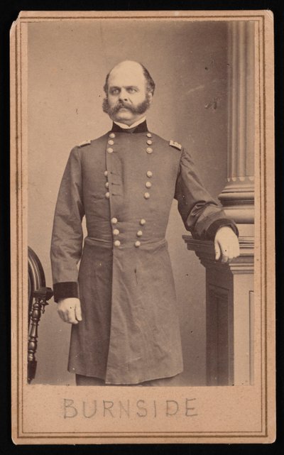 Portret van Ambrose Everett Burnside door Brady