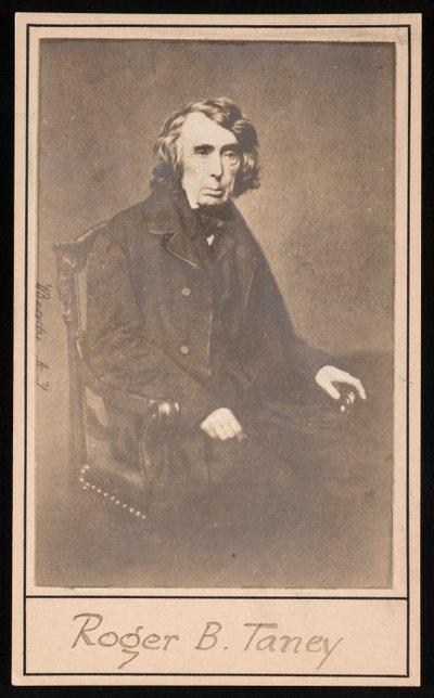 Portret van Roger Brooke Taney door Brady