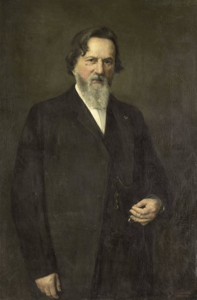 Professor Franciscus Donders (1818-1889), fysioloog en oogarts door Bramine Hubrecht