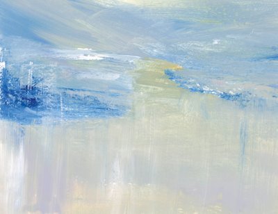 Rustige oceaan – abstract door Breanna Megan Studio
