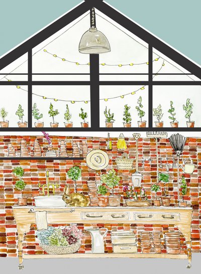 Rustiek tuinhuisje door Breanna Megan Studio