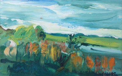 Herfstlandschap door Brenda Brin Booker