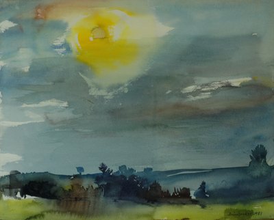 Regen in de Lucht, 1981 door Brenda Brin Booker