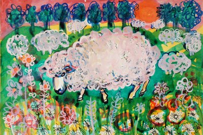 Schaap door Brenda Brin Booker