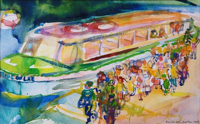 De Boottocht, 1989 door Brenda Brin Booker