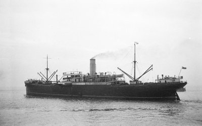 Opawa (1906) onderweg bij Avonmouth door Brigadier L. R. E. Fayle