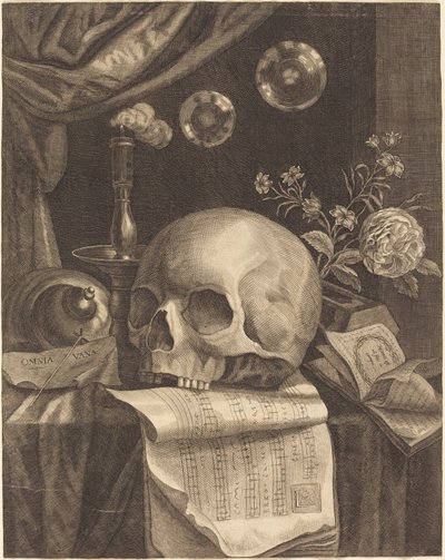 Vanitas door British 17th Century