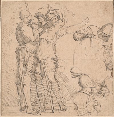 Capriccio Afgeleid van Salvator Rosa