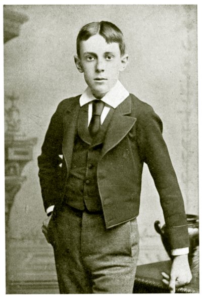 Aubrey Beardsley, 13 jaar oud door British Photographer