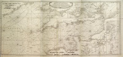 Een nieuwe hydrografische kaart van het Britse Kanaal, met een deel van de Atlantische Oceaan tot aan Kaap Clear, verbeterd van de grote kaart van wijlen Thomas Jeffery
