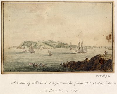 Een reeks schetsen, uitzichten in Groot-Brittannië, het Continent en Amerika 1772-1778 door British School