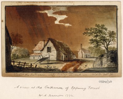 Een reeks schetsen, uitzichten in Groot-Brittannië, het Continent en Amerika 1772-1778 door British School