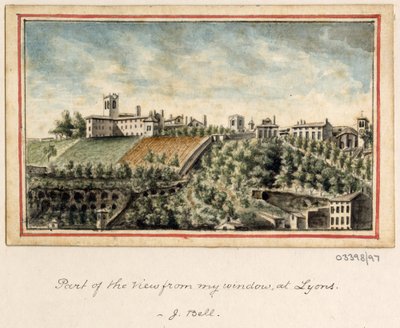 Een reeks schetsen, uitzichten in Groot-Brittannië, het Continent en Amerika 1772-1778 door British School