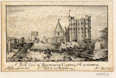 Een reeks schetsen, uitzichten in Groot-Brittannië, het Continent en Amerika 1772-1778 door British School