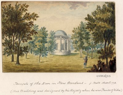 Een reeks schetsen, uitzichten in Groot-Brittannië, het Continent en Amerika 1772-1778 door British School