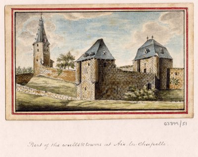 Een reeks schetsen, uitzichten in Groot-Brittannië, het Continent en Amerika 1772-1778 door British School