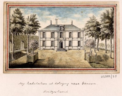 Een reeks schetsen, uitzichten in Groot-Brittannië, het Continent en Amerika 1772-1778 door British School