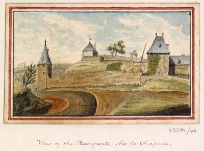 Een reeks schetsen, uitzichten in Groot-Brittannië, het Continent en Amerika 1772-1778 door British School