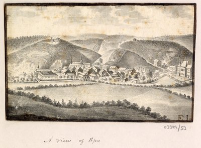 Een reeks schetsen, uitzichten in Groot-Brittannië, het Continent en Amerika 1772-1778 door British School