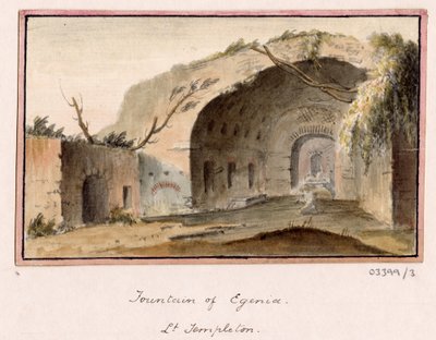 Een reeks schetsen, uitzichten in Groot-Brittannië, het Continent en Amerika 1772-1778 door British School