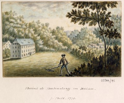 Een reeks schetsen, uitzichten in Groot-Brittannië, het Continent en Amerika 1772-1778 door British School