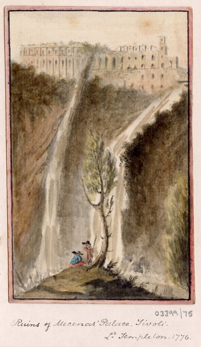 Een reeks schetsen, uitzichten in Groot-Brittannië, het Continent en Amerika 1772-1778 door British School