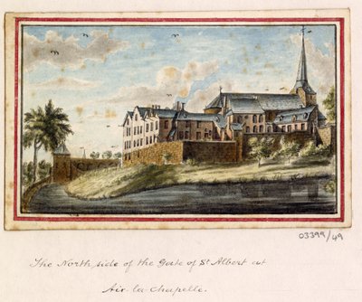 Een reeks schetsen, uitzichten in Groot-Brittannië, het Continent en Amerika 1772-1778 door British School