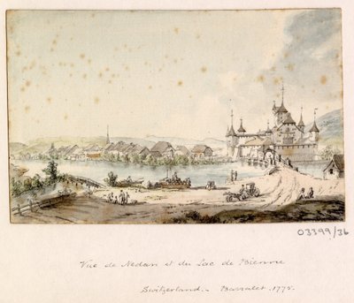 Een reeks schetsen, uitzichten in Groot-Brittannië, het Continent en Amerika 1772-1778 door British School