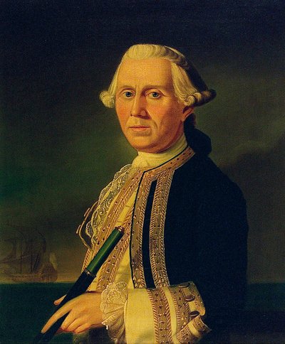 Kapitein James Ferguson (1723-1793) door British School