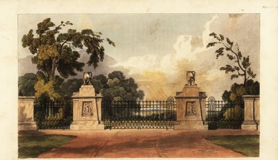 Ontwerp voor een Regency park ingang door British School