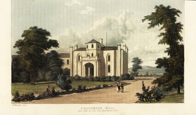 Enmore Castle, Somerset, de zetel van de 3e graaf van Egmont door British School