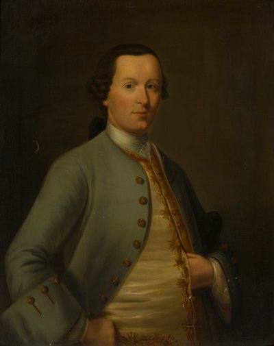 Halflang Portret van James Duff van Banff door British School