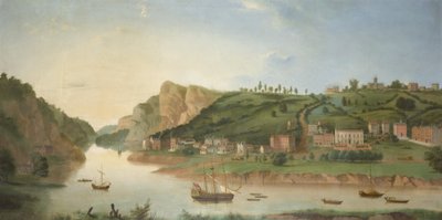 Hotwells, met een uitzicht op de Avon Gorge door British School