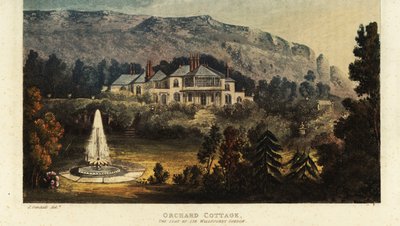 Orchard Cottage, Isle of Wight, het huis van Sir Willoughby Gordo door British School
