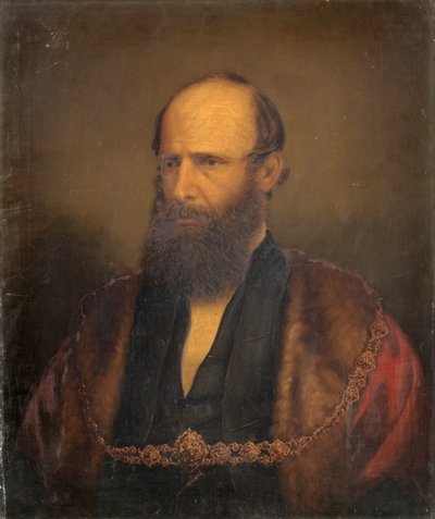 Portret van E.S. Robinson door British School
